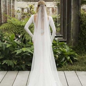 Elegant Long Cathedral Soft Tulle Wedding Veil